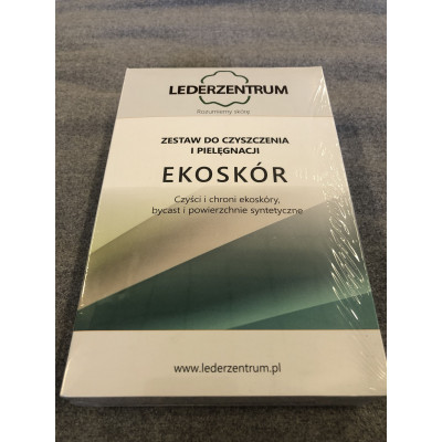 Zestaw do czyszczenia i pielęgnacji ekoskóry i bycast