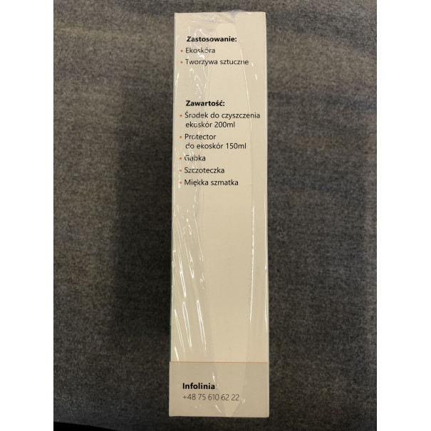 Zestaw do czyszczenia i pielęgnacji ekoskóry i bycast