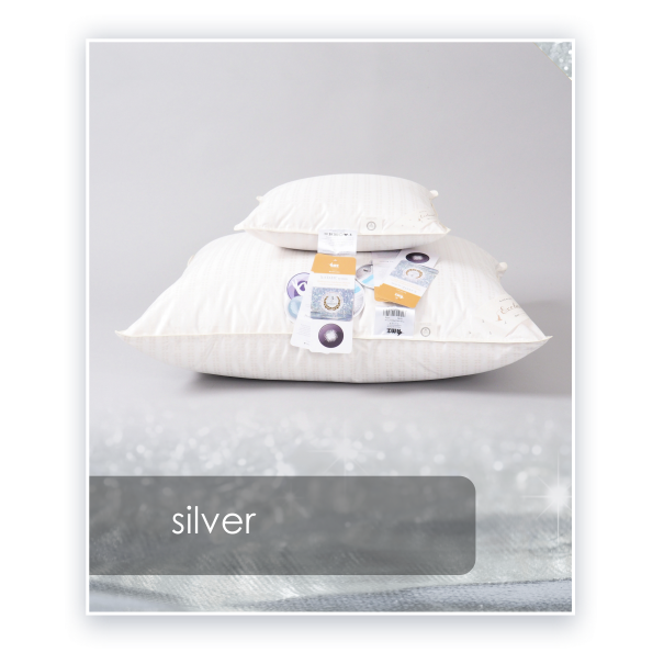 Poduszka AMZ Natural Silver 3-komorowa