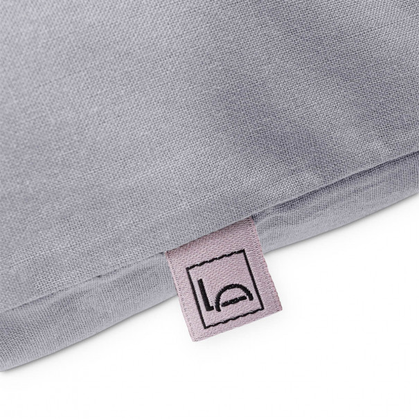 poszewka na poduszkę lacama szara perła-metka