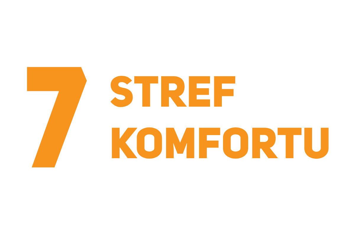 Napis 7 stref komfortu